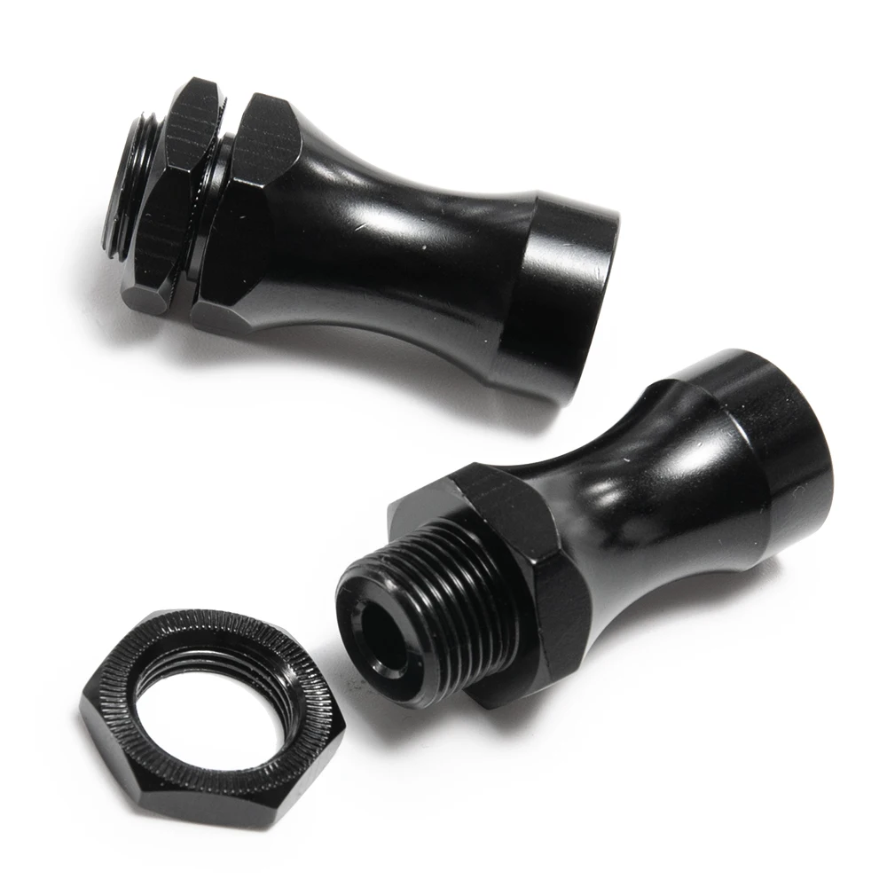 Yeahrun 4 peças 12mm a 17mm roda hex adaptador extensão porcas de conversão para carro 1/10 modificado 1/8 buggy caminhão peças de carro