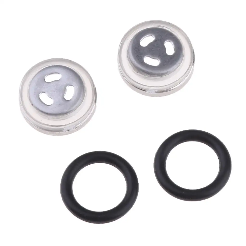 12mm Mirror Gasket Iron Rubber for Master Brake Cylinder Glass Cylinder Brake Reservoir Automotive Use