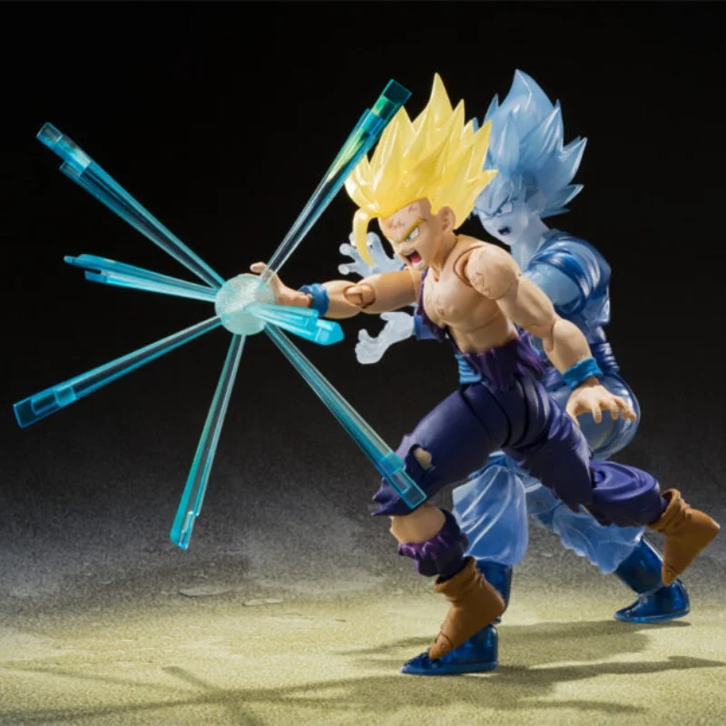 Bandai Genuine Dragon Ball Sdcc 2023 Shf Figure Exclusive Super Saiyan Son Goku & Son Gohan Shfiguarts Action Anime Peripheral