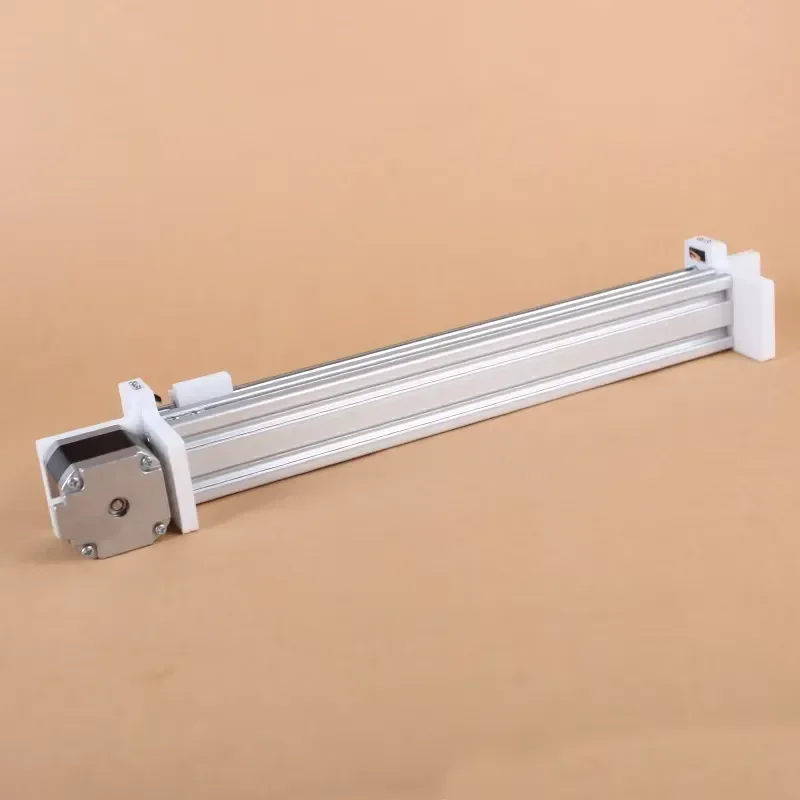 Linear Slide Block Core Table with Synchronous Belt Double Bearing Guide for Stepping Servo Motor Linear Rail System Double
