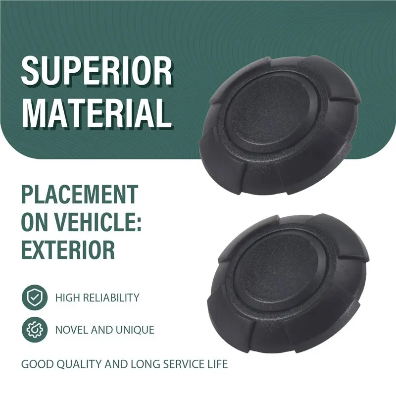 2PCS Magnetic Car Door Key Hole Trim Cover For Jimny JB64 JB74 2019-2022 Door Lock Cover Exterior Accessories