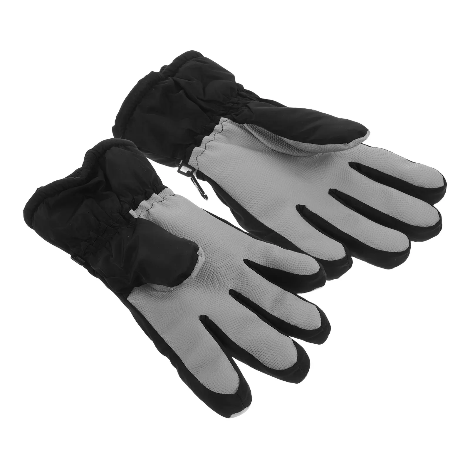 

1 пара дышащих ветрозащитных зимних перчаток с флисовой подкладкой для холодной погоды, для езды на велосипеде, катания на лыжах, сноуборде, занятий спортом на открытом воздухе, водонепроницаемые, теплые