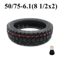 50/75-6.1 Vacuum Tyre 8.5 Inch 8 1/2x2 Off Road Anti-skid Tubeless Tire for Xiaomi Mijia M365 Electric Scooter Parts