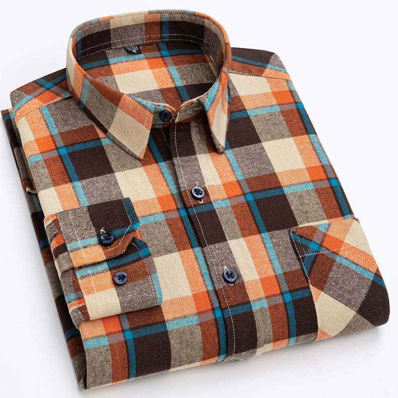 New Casual Striped Design Shirt Summer Men's Long Sleeve Shirt Lapel Men's Fashion Casual Button Down Shirt Long Sleeve Career