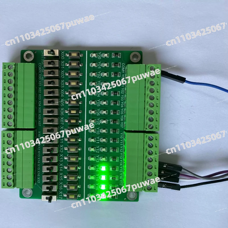 Button Toggle Switch Switch Learning Module PLC Debugging Simulation Board 16 Input/output Test Board