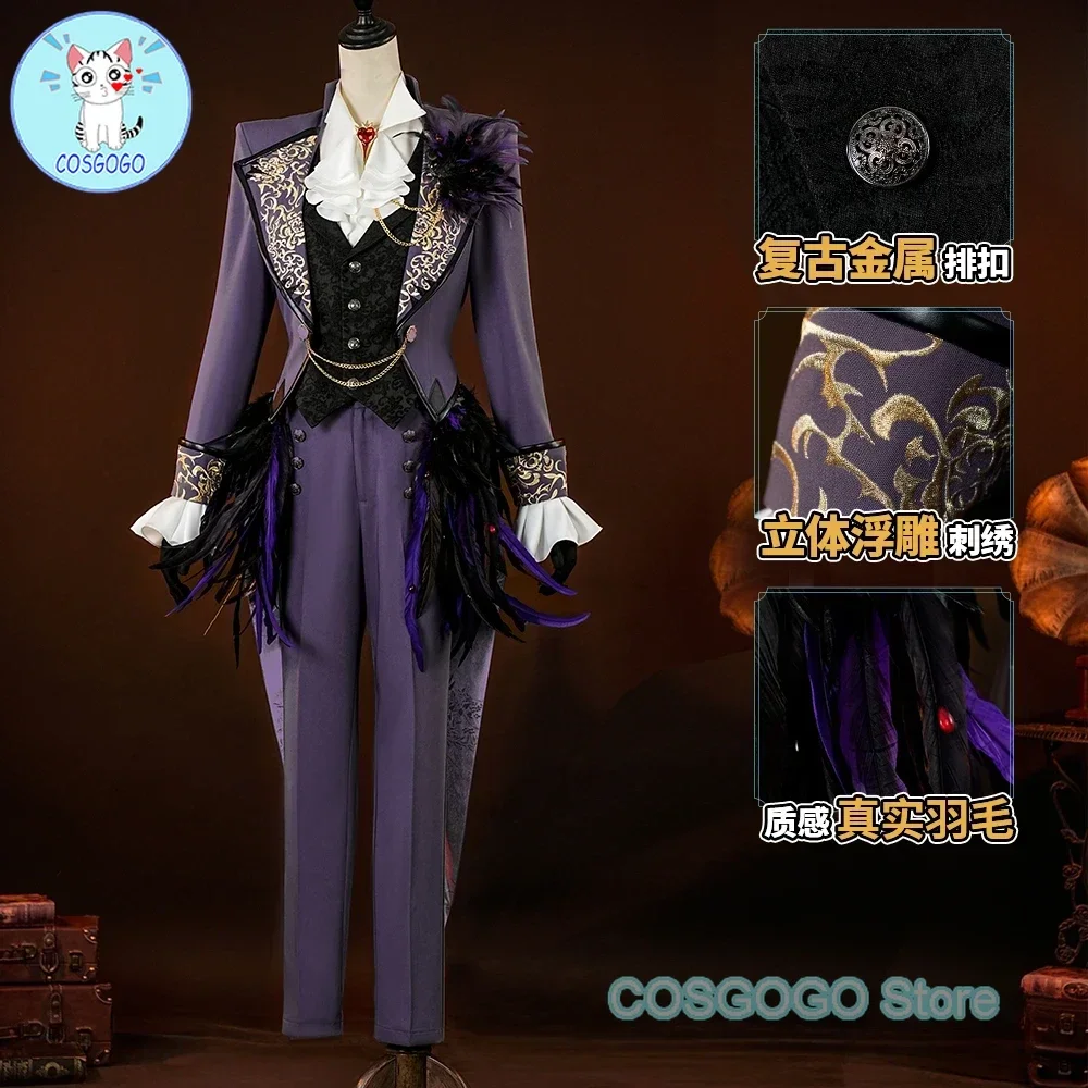 

COSGOGOIdentity V Frederick Kreiburg Composer Cosplay Costume Cos Game Anime Party Uniform Hallowen Play Role Clothes Clothing