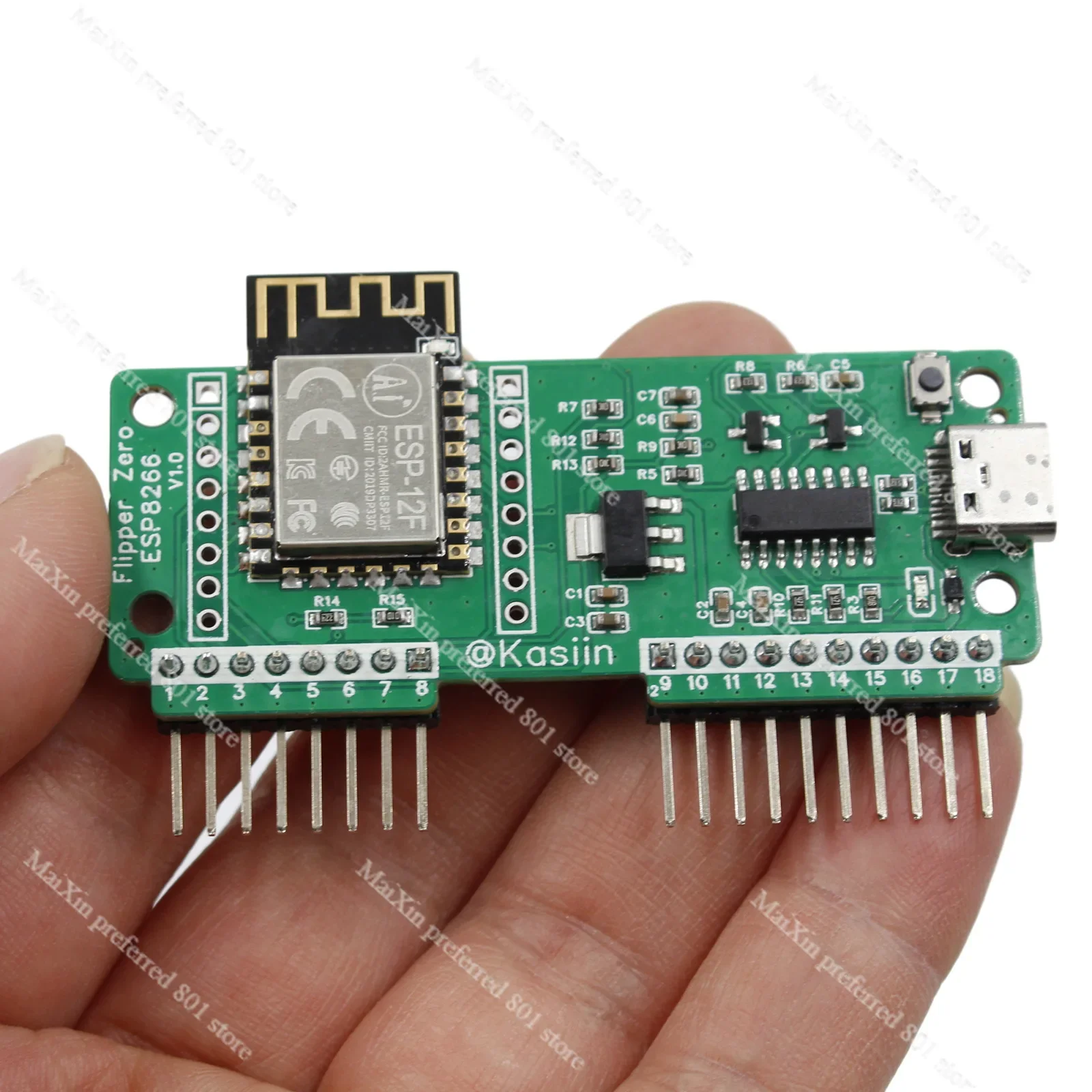 Adapts to Flipper Zero ESP8266 WiFi module  development board