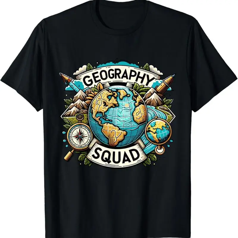 Geography Squad _ T Shirt for Geographer