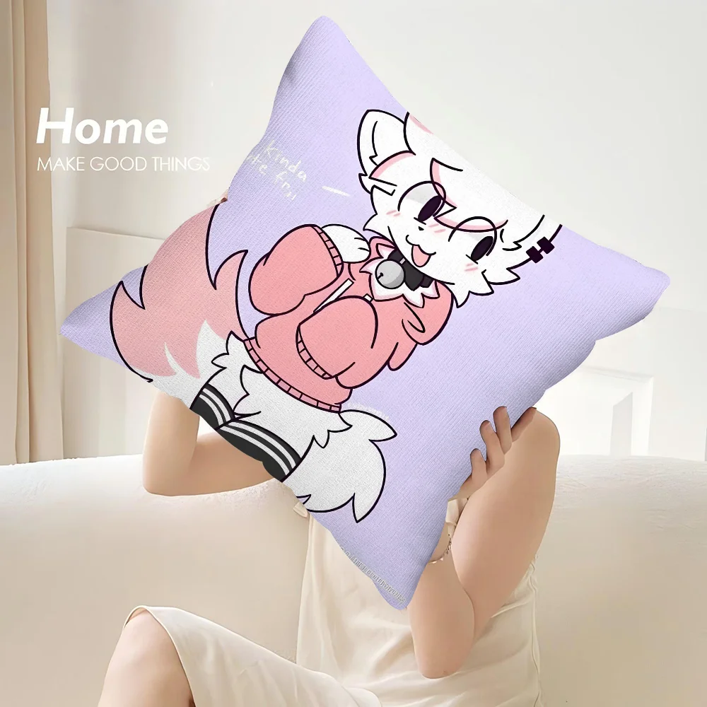 B-Boykisser Silly Cat Cute Pillow Case Sofa Decorative Home Double-sided Print Plush Square Throw Pillow Covers Cushion Decor