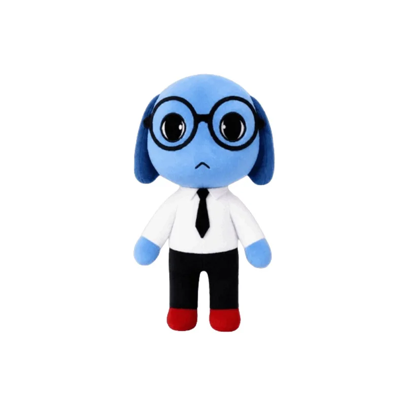 Game Animal Hospital Plush Toy Blue Dog Horror Soft Stuffed Cartoon Doll Collectible For Adult Fans Home Decoration Cuddly Gift