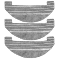 B07B-3Pcs Mop Cloth For Proscenic M8 PRO/ Ultenic T10 Robot Vacuum Cleaner Household Cleaning Tools Accessories Replacement