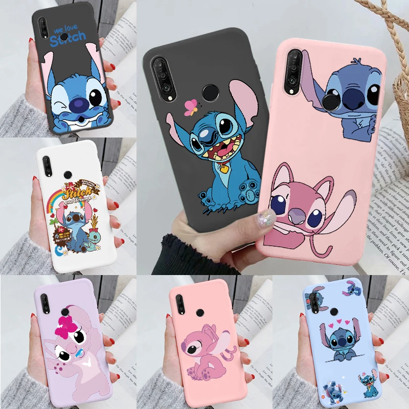 Stitch Abomination Phone For Honor 9X With Hole Y9 Prime 2019 P Smart Z Anime Cover For Huawei Y9 Prime Cartoon Shockproof Shell