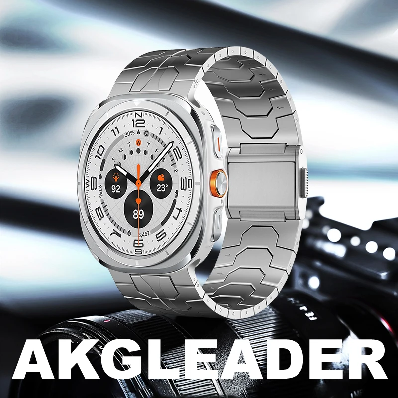 akgleader-magnetic-strap-for-samsung-galaxy-watch-7-ultra-bracelet-one-click-attachment-stainless-steel-47mm-iran-man-band