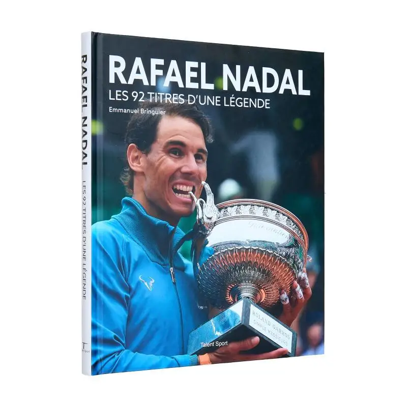 Rafael Nadal All Titles Dune Legend Emmanuel Bringuier Julien Pichene Talent Sport 9782378153403 Book