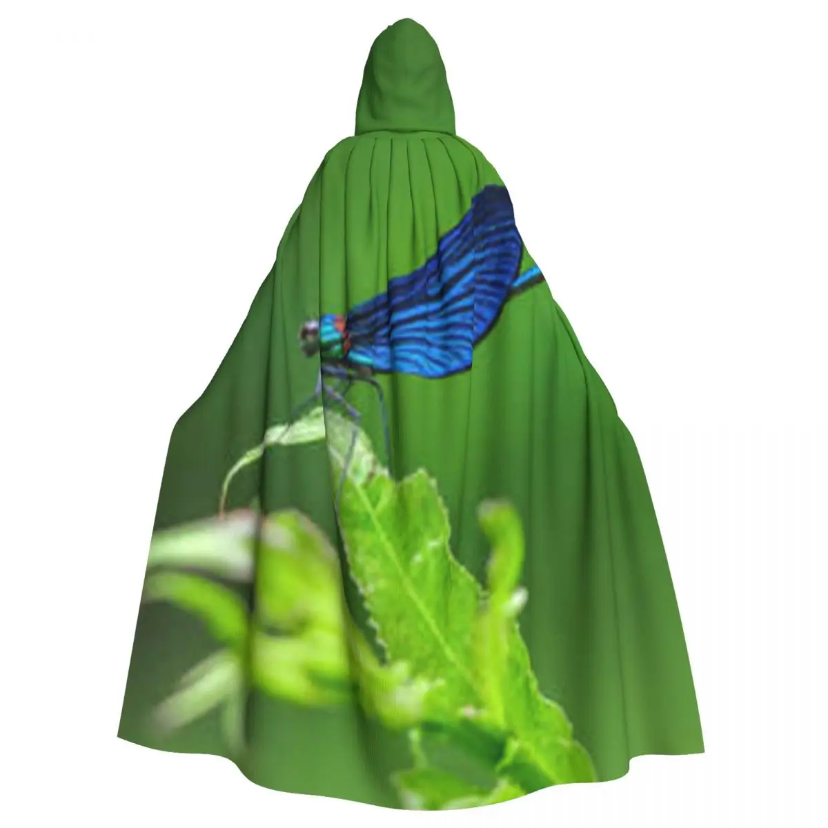 Witch Cloak Macro Bird Halloween Cosplay Costume Unisex Adult Cloak Retro Ages Cape