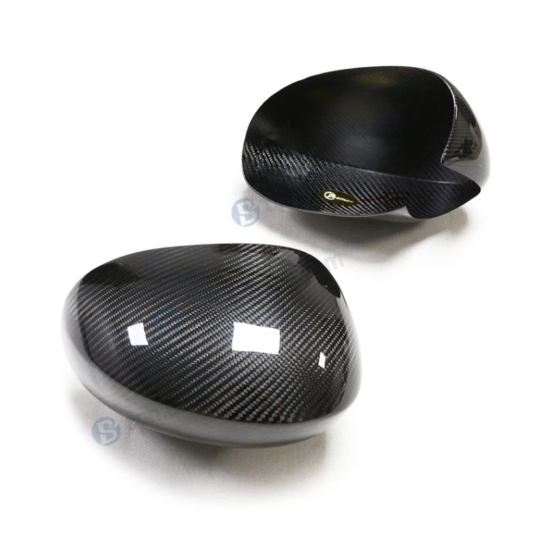 Hot Sale Double-layer Dry Carbon Fiber Rearview Stick-on Mirror Cover for Dodge Challenger 2009-2020