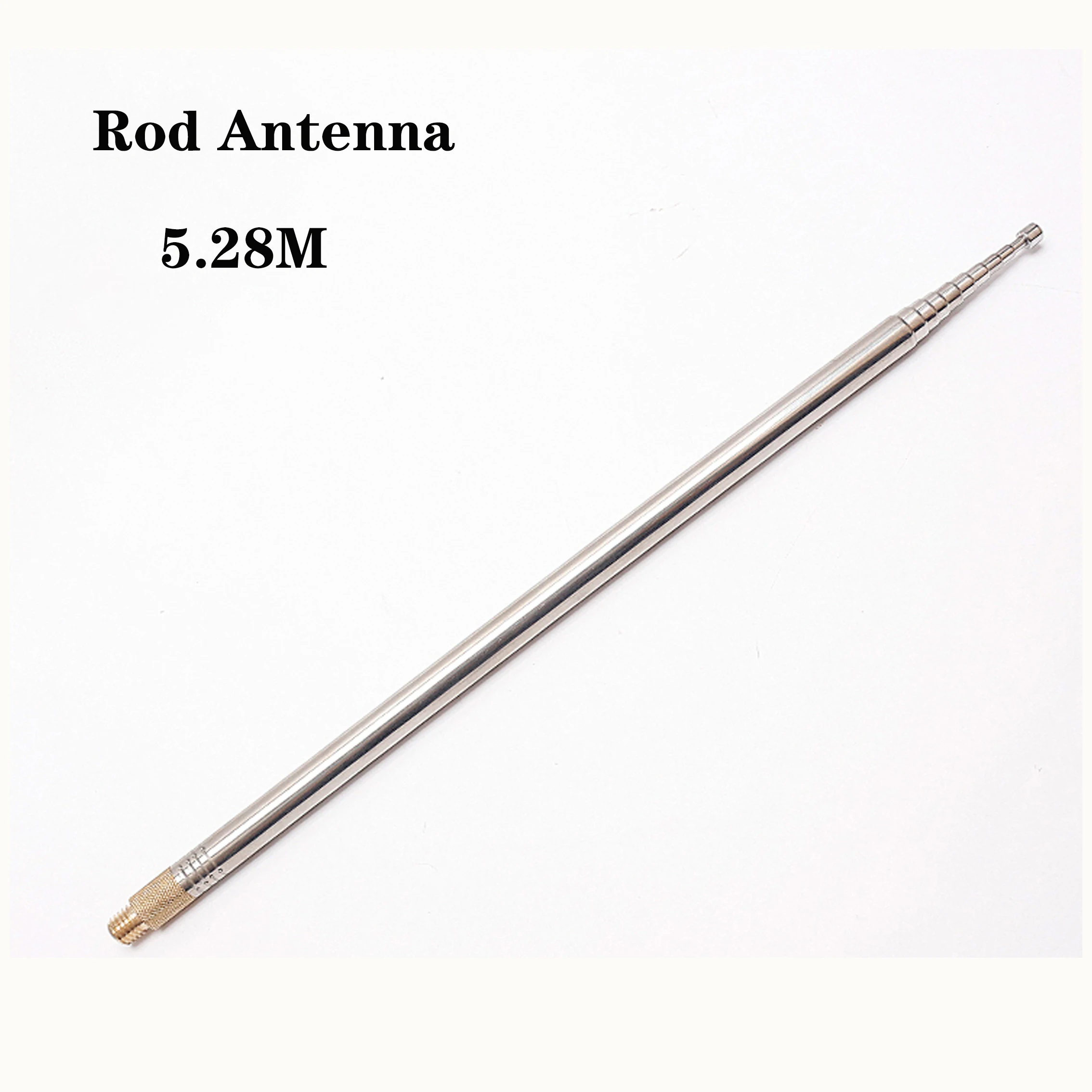 5.28M Stainless Steel Whip Antenna For Radio Communication Pac-12 JPC-7 HF Antenna