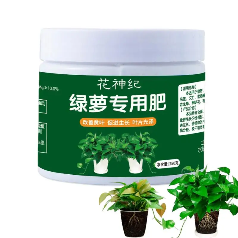 

House Plants Fertilizer 250g Potted Plants Nutritious Fertilizer Enhance Soil Water Retention Ability Fertilizer For Balcony