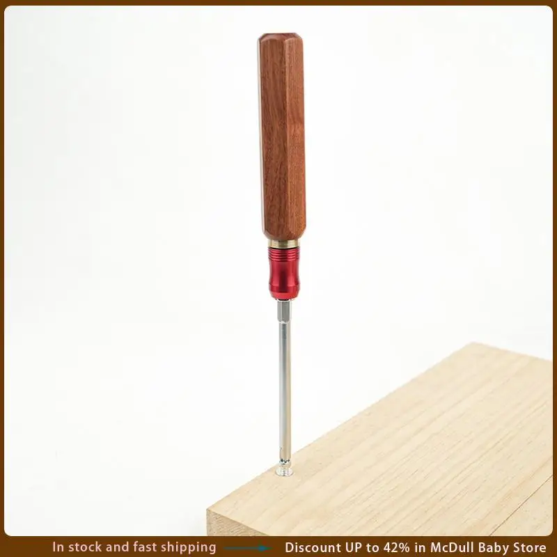 ABJA-Detachable And Replaceable Screwdriver Set Quick Change Wood Handle Hardware Tool Screwdriver Woodworking Set
