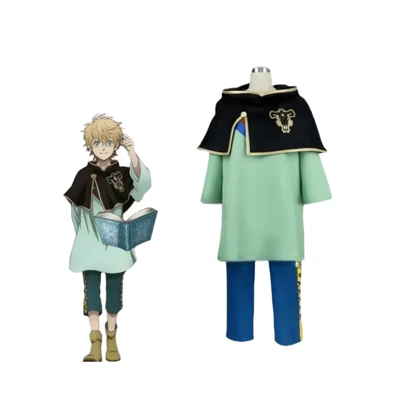 

Anime Black Clover Luck Volta Cosplay Costume Custom-made for Christmas Halloween