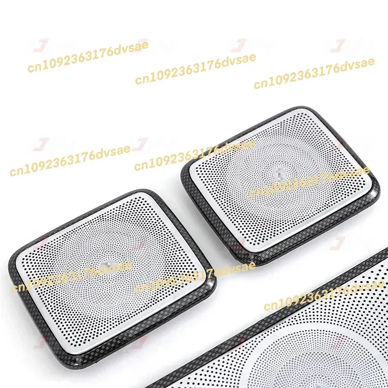 NEW G Class W464 Rear Berlin Sound Glow Horn Cover For Mercedes W463A W464 3D Berlin Speakers Cover with LED Light