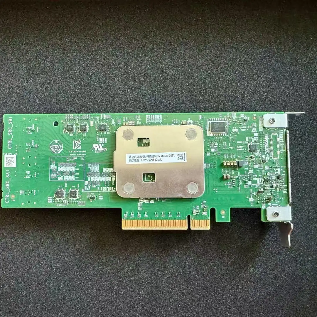 2025 hot sale H345 disk array card PCIe x8 large card 9DYP8 supports R740 R7525 server