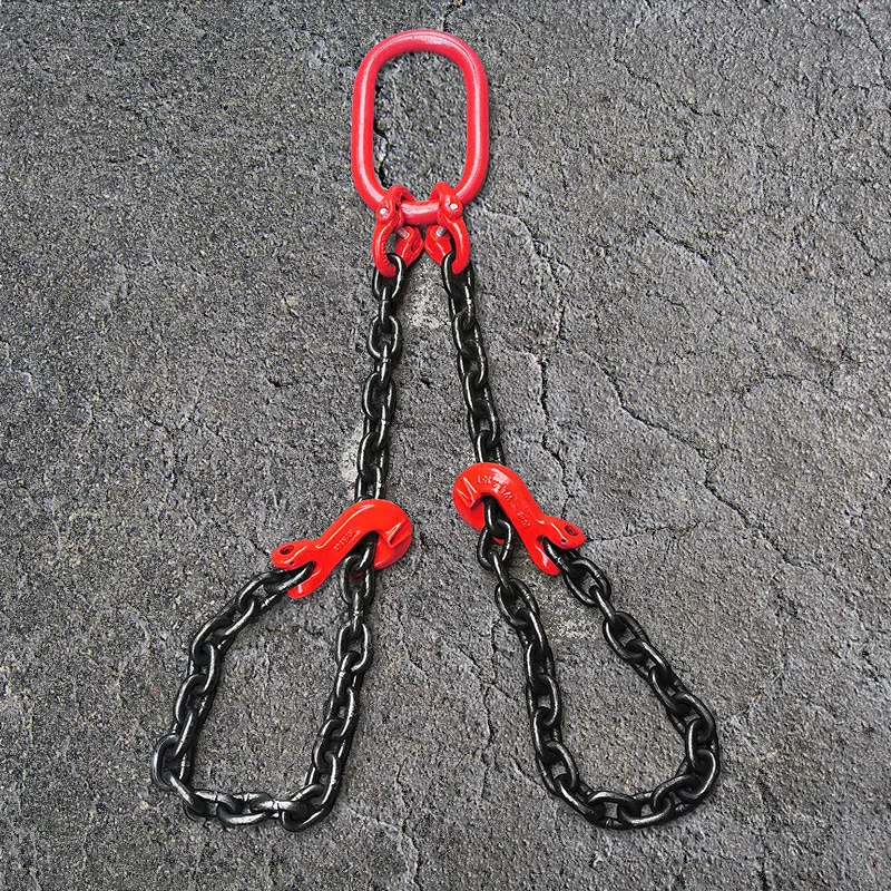 Wholesale G80 manganese steel chain rigging lifting complete sets of rigging single and double four legs and limbs combination c