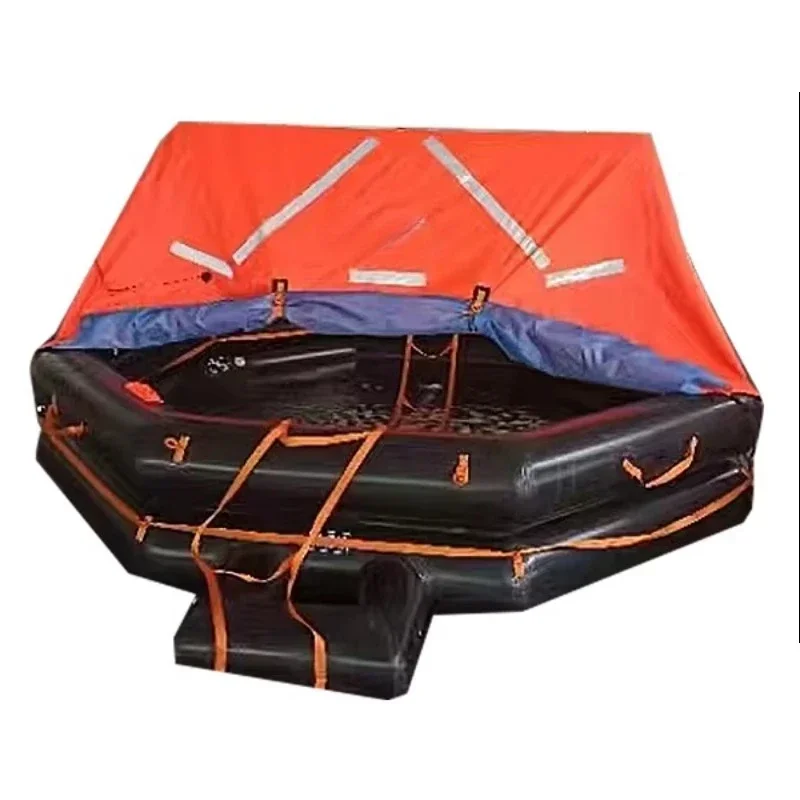 Yacht inflatable safe overboard inflatable life raft