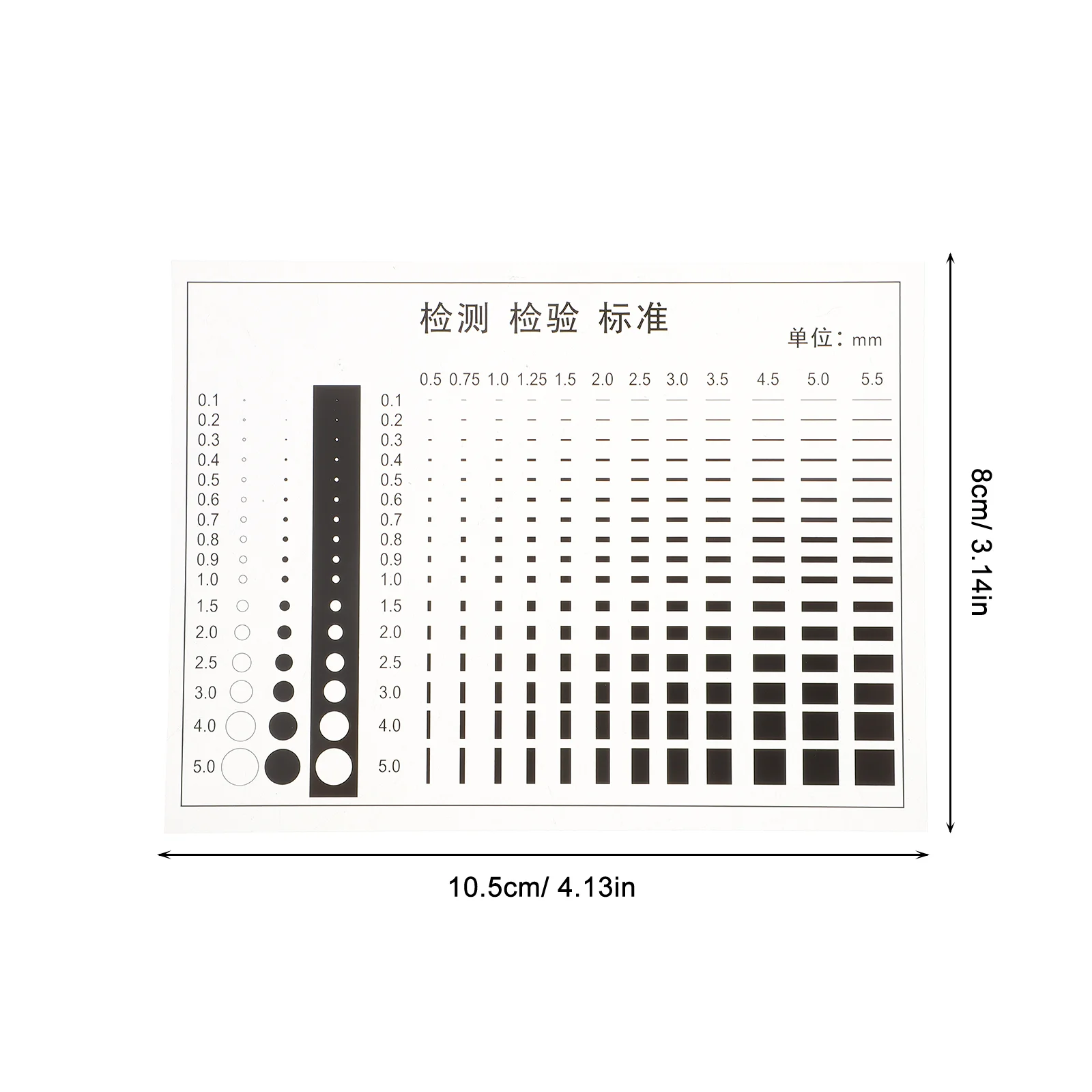 Edge Banding Machine Film Rubric Toning Appearance Detection Ruler High Precision Automobile Transparent Plastic Long Handle