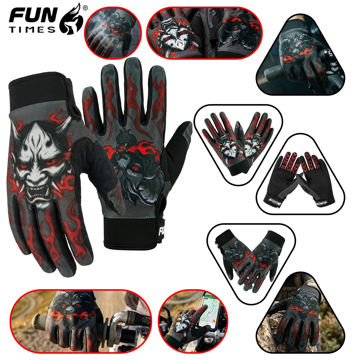 FUNTIMES New Daily Commute Unisex Versatile Gloves
