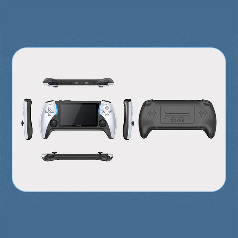 وحدة تحكم ألعاب محمولة من Project X بشاشة 4.3 بوصة عالية الدقة وحدة تحكم ألعاب فيديو محمولة تدعم مشغل مزدوج ووحدة تحكم متينة-ABJU
