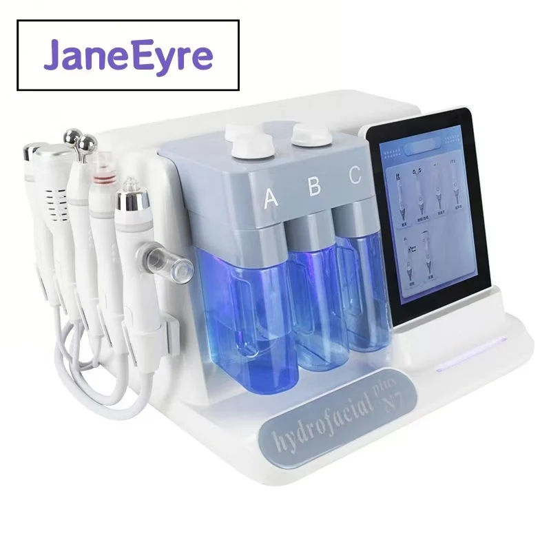 Urządzenie do pielęgnacji twarzy 6 w 1 Hydro-Mechaniczne Peeling Skóry Hydroskin Usuwanie Zmarszczek Zmniejszanie Pór Peeling