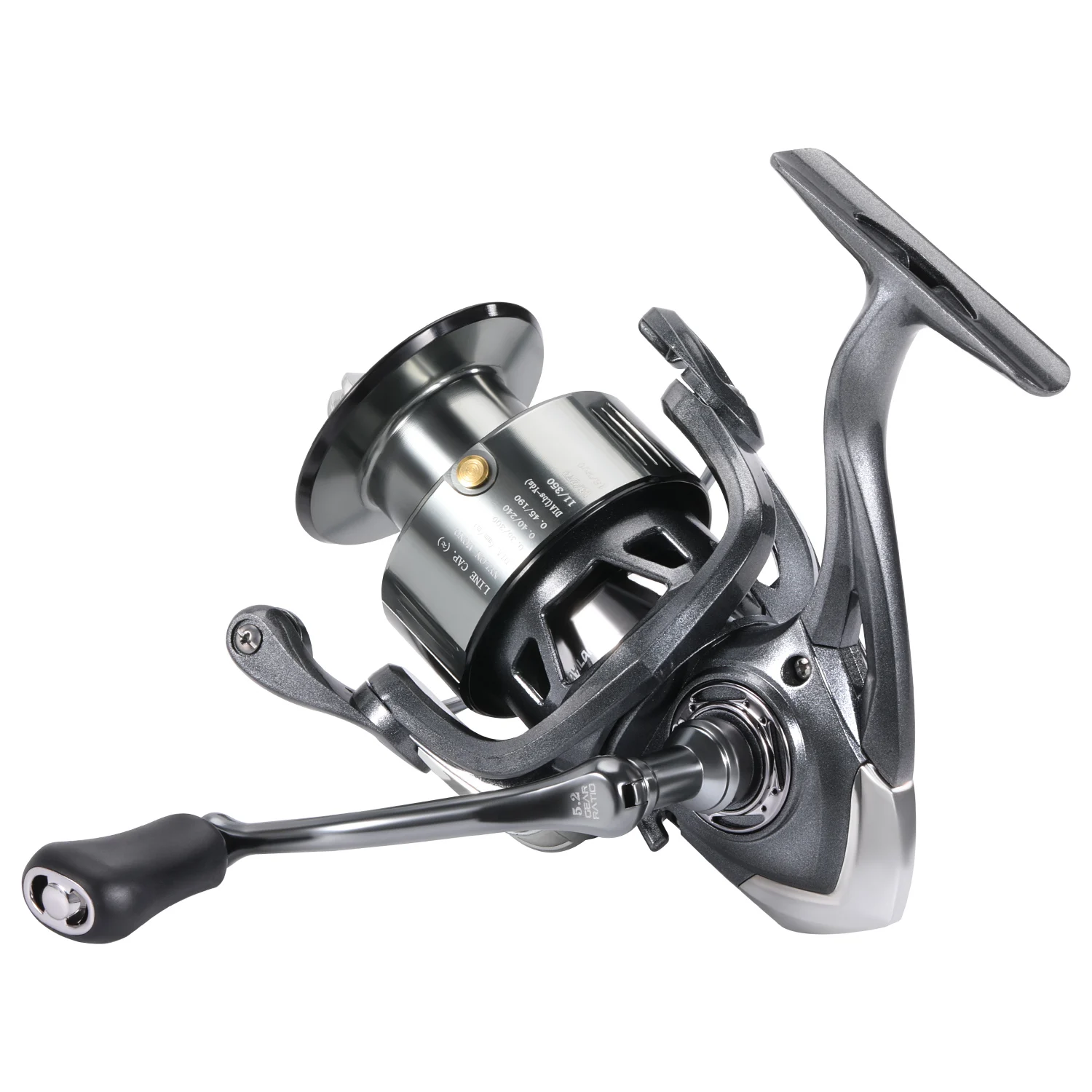 Sougayilang Spinning Fishing Reel 1000-6000 Lure Fishing 5.2:1 Gear Ratio Fishing Reel Max Drag 10kg for Saltwater Jigging Reels