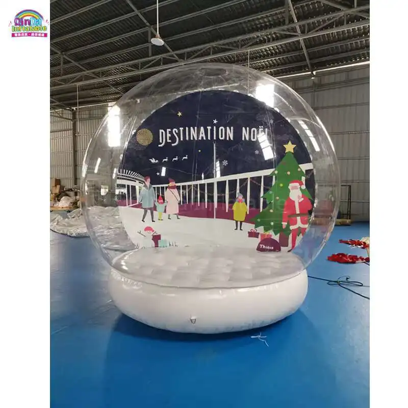 

Outsize Large Inflatable Human Snow Globe Bounce House For Hire Australia