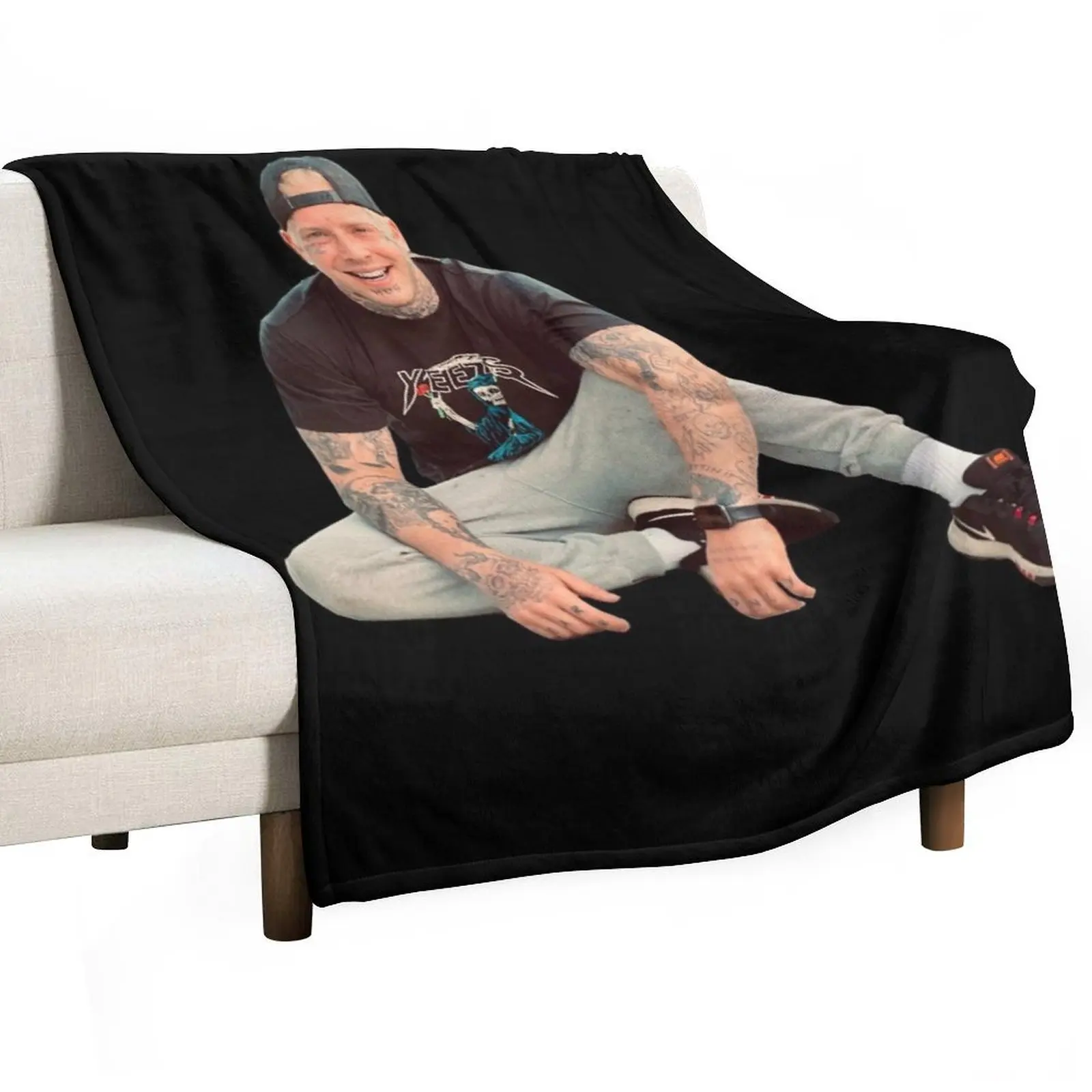 

Tom MacDonald Throw Blanket Anti Shedding Soft Fuzzy Blanket for Home