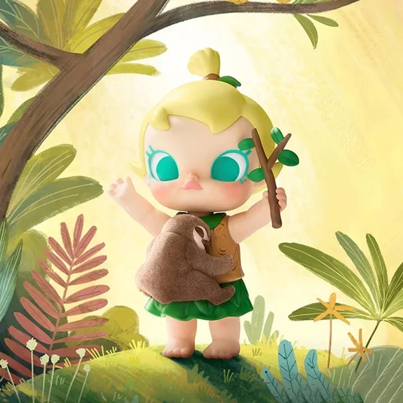 POP MART Baby Molly MY HUGGABLE DISCOVERY Series Blind Box Toys Mystery Box Mistery Caixa Фигурка-сюрприз Модель Подарок