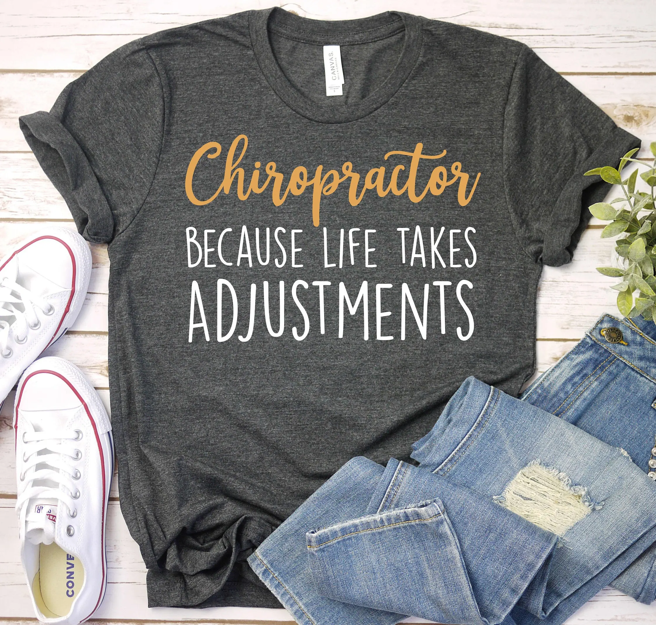 Funny Chiropractor T Shirt Chiropractic School Team For Chiro Student Assistant Grad