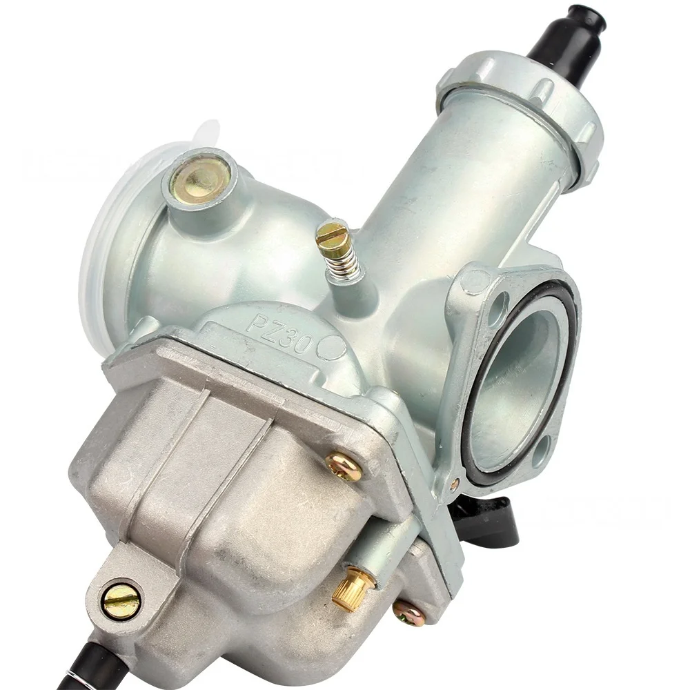 Motorcycle PZ30 Carburetor for 175CC-250CC ATV Dirt Bikes Go Karts Scooter