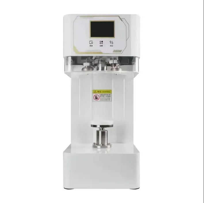 

non-rotating style Automatic intelligent Can Sealer aluminum tin soda pop Can Sealing Machine for beer beverage soft dink can