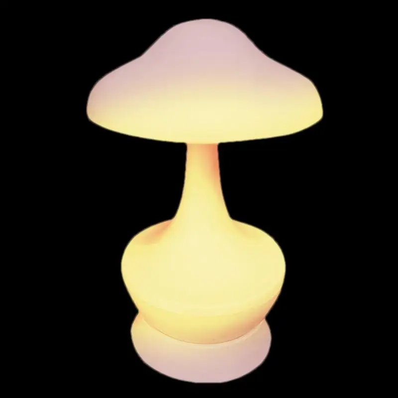 

Mushroom Table Lamp USB Charging RGB16 Colors Bedside Lamps Night Light Table Lamp Soft Light Reading Lights Energy Saving LED