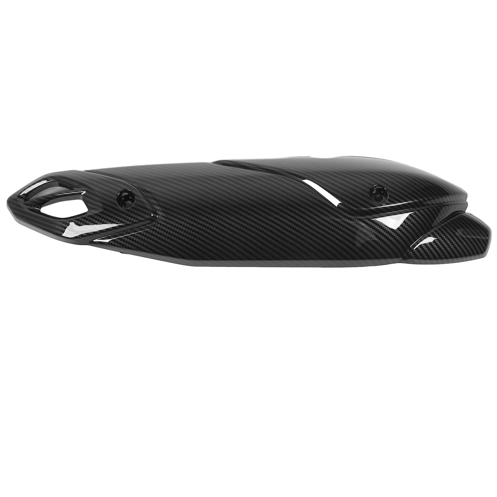 

Крышка выхлопной трубы мотоцикла с узором из углеродного волокна, теплозащитный экран выхлопной системы, подходит для Yamaha NMAX 125 155 2020-2024