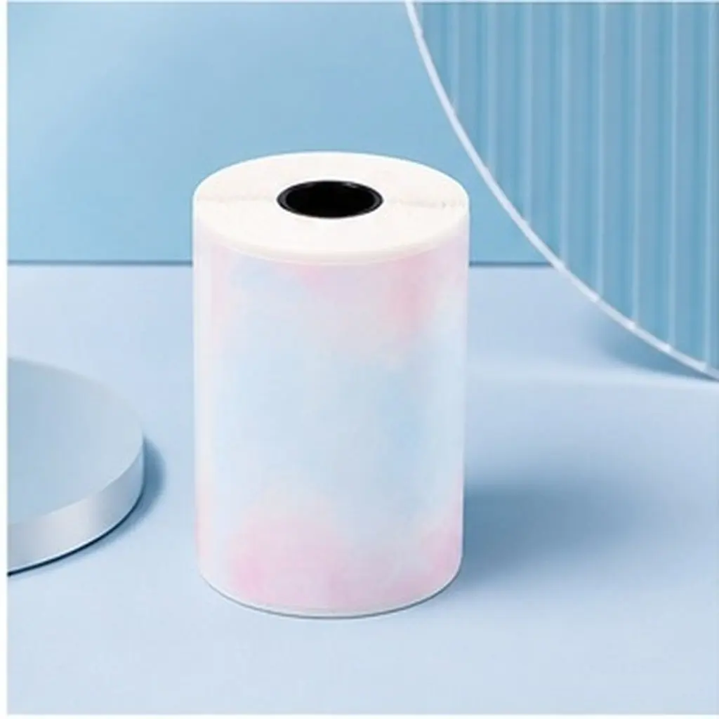 Thermal Labels Roll – Colorful Self-Adhesive Sticky Labels for Office, School, Home, Shipping & Price Tag Organization