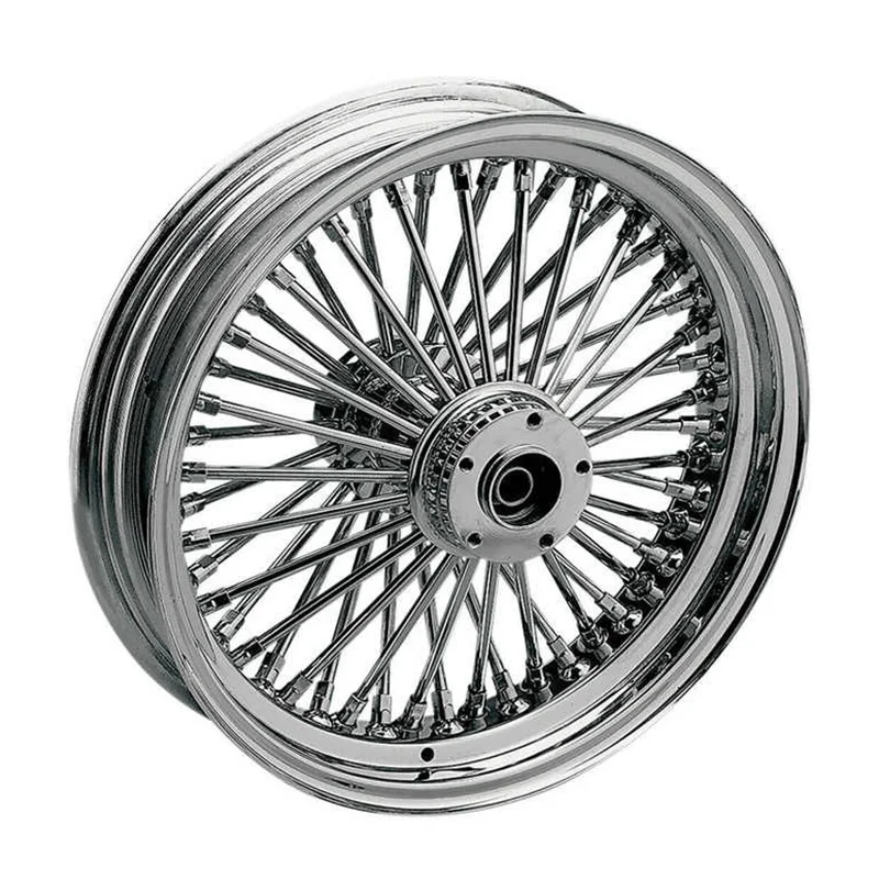 Steel Aluminum 16 18 19 20 21 Motorcycle Rims 2.15 3 3.5 5.5 8.5 Fat Spoke 48 Motorcycle Wheels