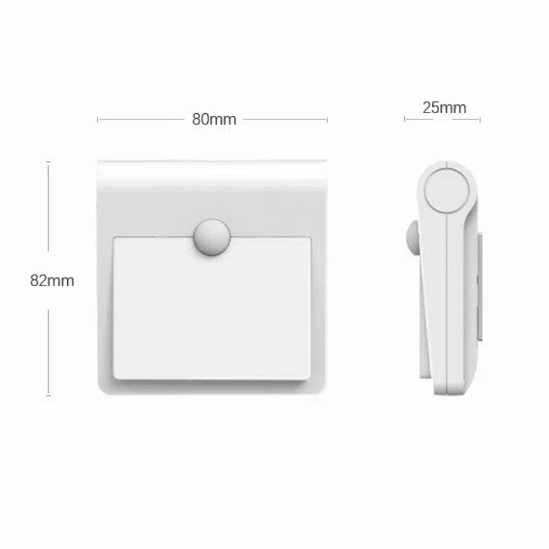 Veilleuse LED sans fil avec capteur de mouvement, aste par USB, lumières carrées pour armoire de cuisine, Cisco, escalier