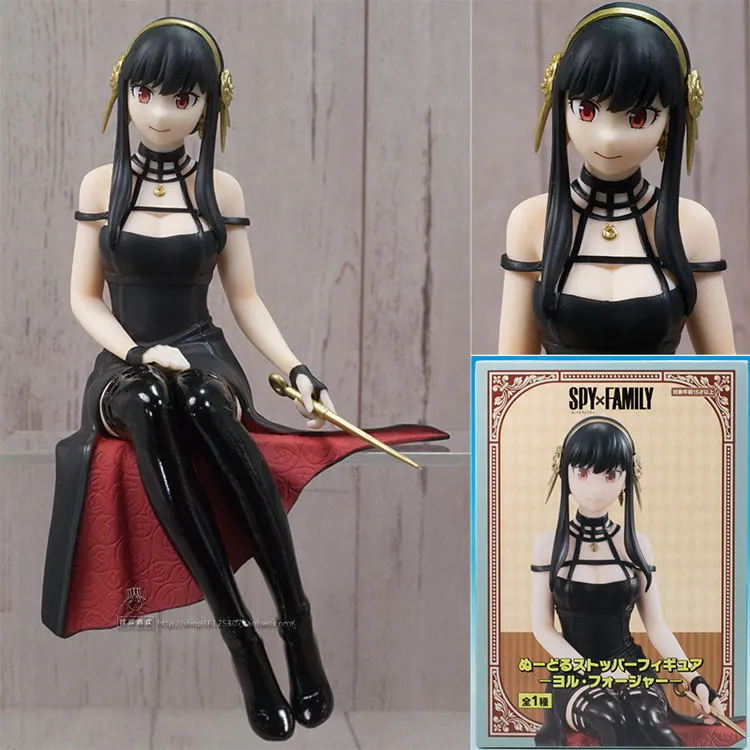 

In Stock 13cm Furyu Spy X Family Yor Static Figurines Desktop Bookshelf And Chassis Decoration Collect Decoration Gift