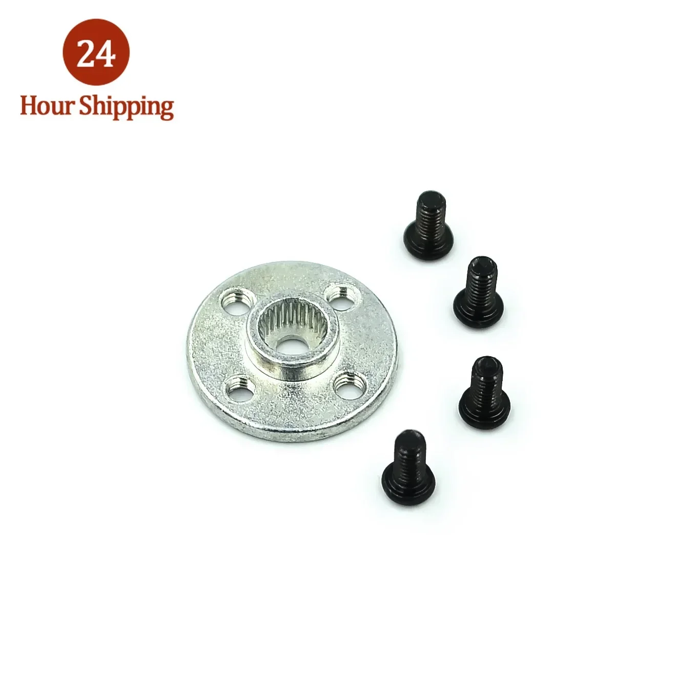 Aluminum Metal 25T Servo Arm Round type Disc Matal Horns For MG995 MG996 ACE Robot