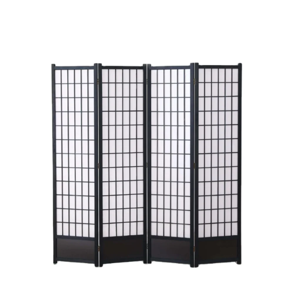 solid wood lattice screen partition wood crafts home hotel screen & room dividers partition movable screen