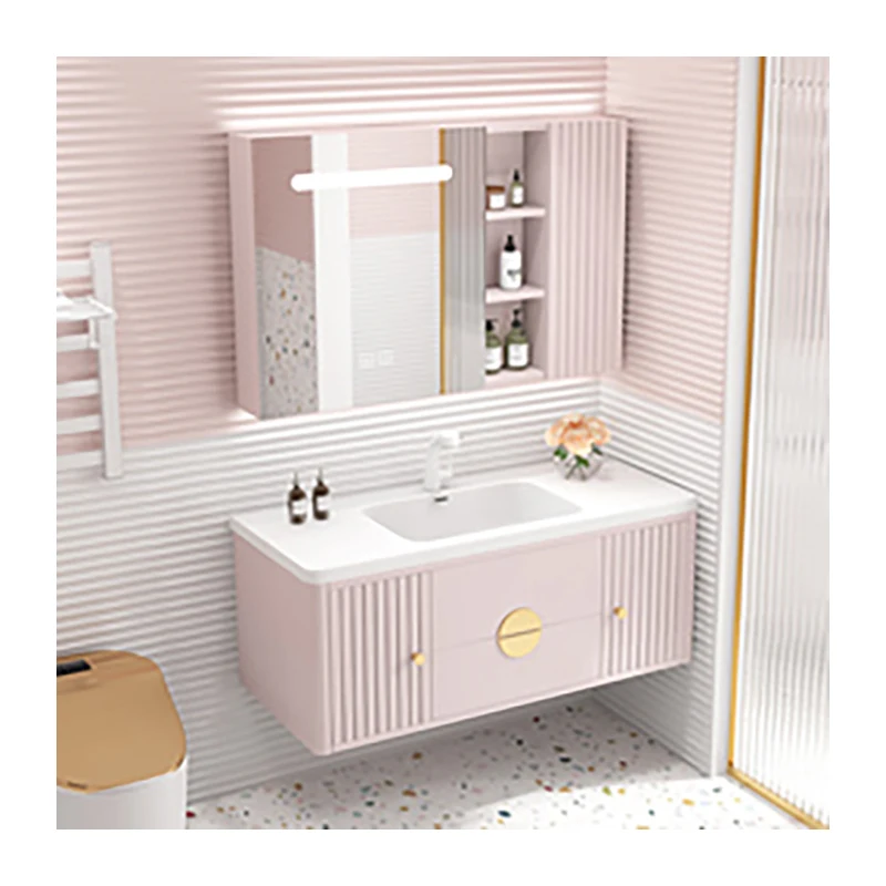 !@Modern Pink Bathroom Vanity Furniture Wholesale Modern Design