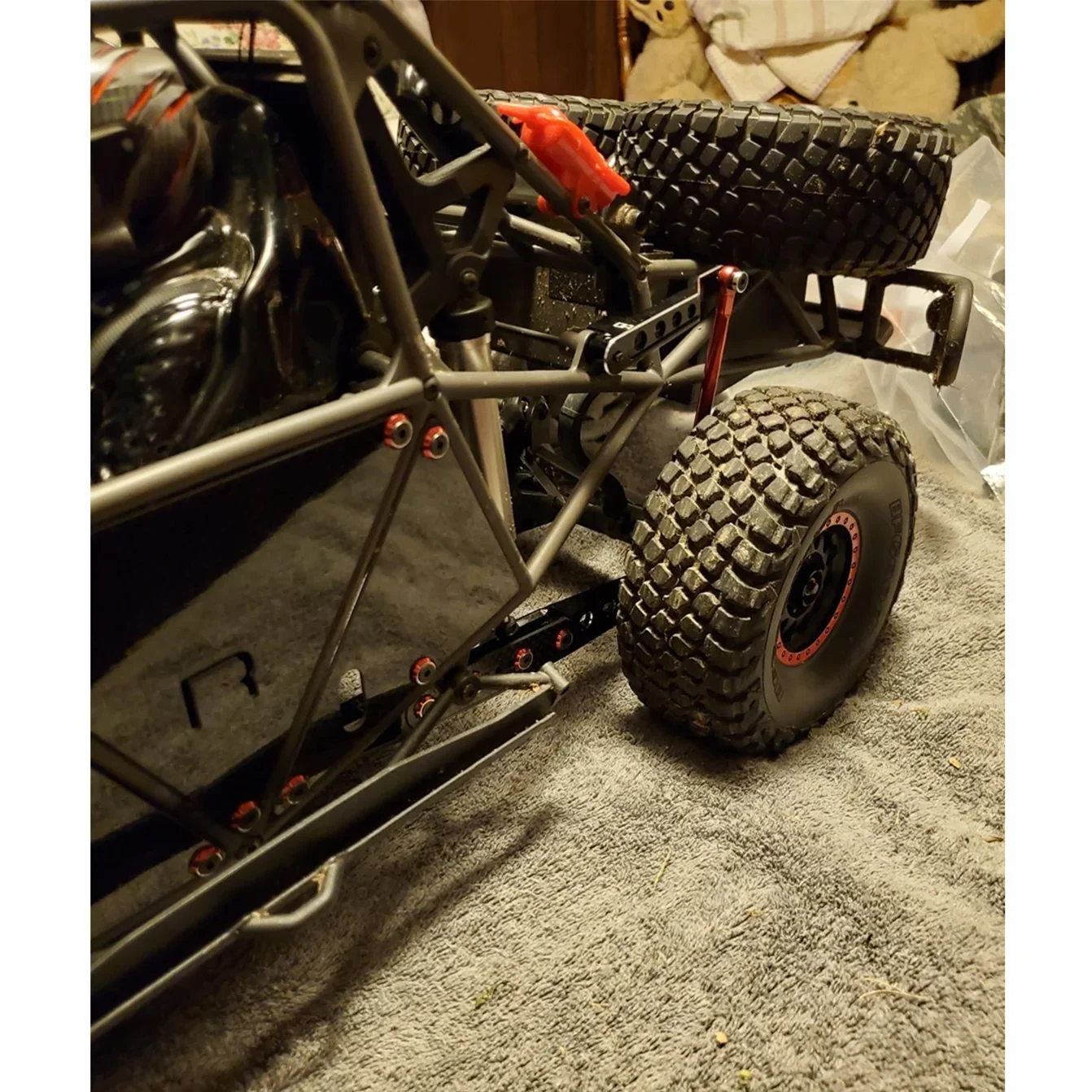 Traxxas UDR용 금속 전면 후면 스웨이 바 세트, 향상된 핸들링 및 안정성을 위한 안티롤 안정기 키트, RC 업그레이드 부품 썸네일 5