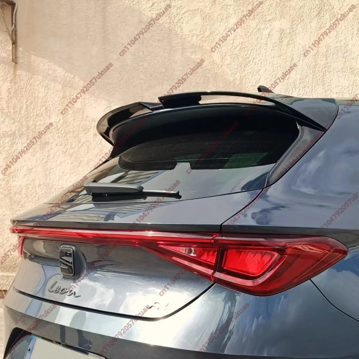

Gloss Oettinger Style Rear Spoiler For Seat Cupra Leon VZ TSI e-Hybrid 2025 2026 Hatchback Roof Wings Tuning Bodykits Trunk Lid